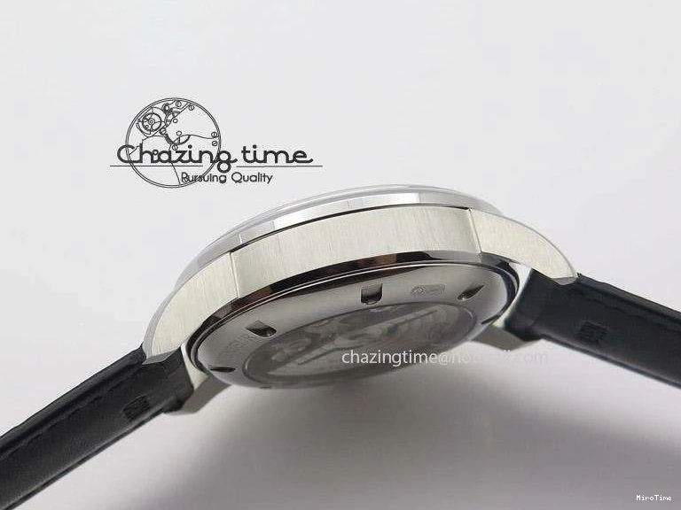 MIROTIME 0712 Ingeniuer St.Laurens SS White Dial MK 1:1 Best Edition On Black Leather Strap A Youthful 7363